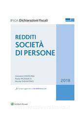 Ebook Redditi società di persone di Giovanni Cremona, Paolo Monarca, Nicola Tarantino edito da Ipsoa