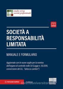 Società a responsabilità limitata. Manuale e formulario.pdf