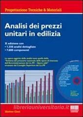 Analisi dei prezzi unitari in edilizia. Con CD-ROM.pdf