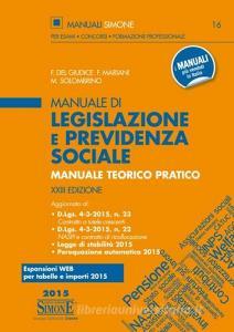 Manuale di legislazione e previdenza sociale. Manuale teorico pratico.pdf