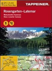 Cartina Catinaccio. Carta escursionistica & carta panoramica aerea. Ediz. multilingue.pdf