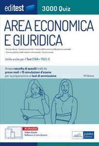 Ebook 3000 Quiz Area economica e giuridica di AA. VV edito da EdiSES Edizioni