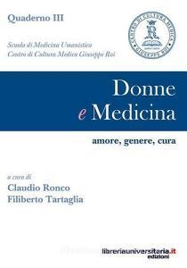 Ebook Donne e medicina. Amore, genere, cura edito da libreriauniversitaria.it