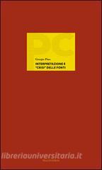 Interpretazione e «crisi» delle fonti.pdf