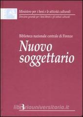 Nuovo soggettario. Guida al sistema italiano di indicizzazione per soggetto. Prototipo del thesaurus. Con CD-ROM.pdf