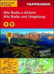 Alta Badia e dintorni. Carta topografica 1:25.000. Con riproduzioni 3D su cui sono indicati i diversi percorsi. Consigli sulle escursioni. Ediz. italiana e tedesca.pdf