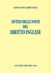 Sintesi delle fonti del diritto inglese.pdf