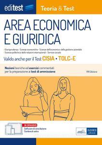 Ebook EBOOK- Area economica e giuridica Teoria&Test di AA. VV. edito da EdiSES Edizioni
