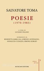 Ebook Poesie (1970-1983) di Salvatore Toma edito da Musicaos Editore