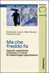 Ma che freddo fa. Appunti, esperienze, evoluzioni in tema di meteorologia organizzativa.pdf