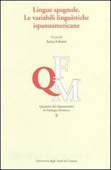Lingue spagnole. Le variabili linguistiche ispanoamericane.pdf