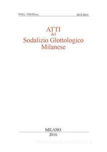Atti del sodalizio glottologico milanese (2013-2014). Ediz. bilingue.pdf