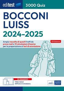 Ebook EBOOK- Editest 3000 quiz Bocconi Luiss 2024 2025 di AA. VV. edito da EdiSES Edizioni