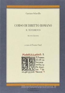 Corso di diritto romano. Il testamento.pdf