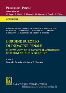 L ordine europeo di indagine penale. Il nuovo volto della raccolta transnazionale delle prove nel d.gls. n. 198 del 2017.pdf