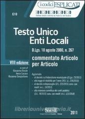 testo unico enti locali commentato