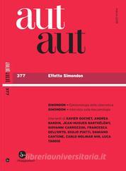 Ebook Aut Aut 377 di AA.VV. edito da Il Saggiatore