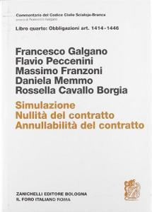 Commentario del codice civile. Simulazione. Nullità. Annullabilità del contratto. Artt. 141-1446.pdf