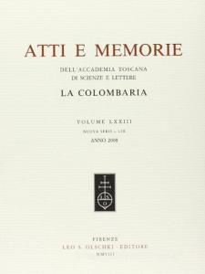 Atti e memorie dellAccademia toscana di scienze e lettere «La Colombaria». Nuova serie vol.73.pdf