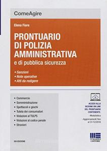 Prontuario di polizia amministrativa e delle leggi di pubblica sicurezza retedem.it Image