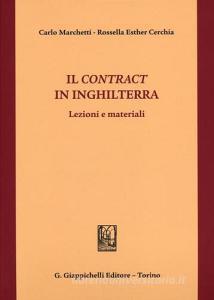 Il contract in Inghilterra. Lezioni e materiali.pdf