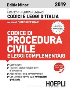 Codice di procedura civile e leggi complementari 2019. Ediz. minore. Con espansione online.pdf
