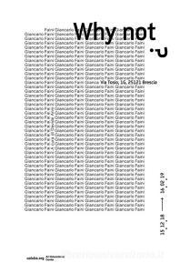 Why not? Giancarlo Faini. Catalogo della mostra (Brescia, 15 dicembre 2018-16 febbraio 2019). Ediz. illustrata.pdf