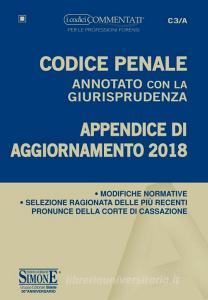Codice penale annotato con la giurisprudenza. Appendice di aggiornamento 2018.pdf