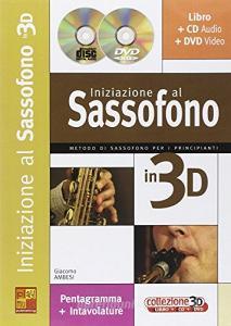 Iniziazione al sassofono in 3D. Con CD. Con DVD.pdf
