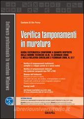 Verifica tamponamenti in muratura. Con Contenuto digitale per download e accesso on line.pdf