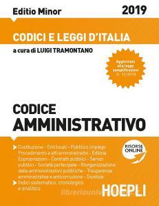 Codice amministrativo 2019. Ediz. minore. Con espansione online.pdf
