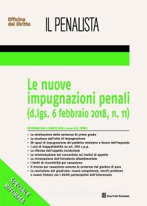 Le nuove impugnazioni penali (d. lgs. 6 febbraio 2018, n. 11).pdf