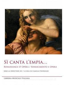 Sì canta lempia... Renaissance et opéra-Rinascimento e opera.pdf