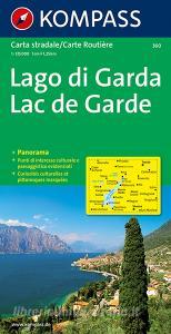Carta Stradale E Panoramica N 360 Lago Di Garda Lac De Garde 150000 Ediz Bilingue