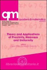 Thory and applications of proximity, nearness and uniformity.pdf