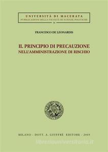 Il principio di precauzione nellamministrazione di rischio.pdf