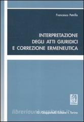 Interpretazione degli atti giuridici e correzione ermeneutica.pdf