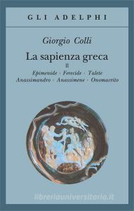 La sapienza greca vol.2.pdf