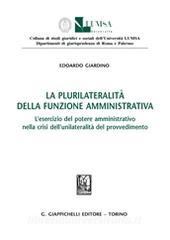 La plurilateralità della funzione amministrativa.pdf