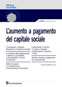 L aumento a pagamento del capitale sociale.pdf
