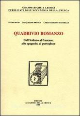 Quadrivio romanzo. Dallitaliano al francese, allo spagnolo, al portoghese.pdf