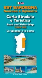 Est Sardegna nuorese e ogliastra. Carta stradale e turistica. Le spiagge e la costa 1:200.000.pdf