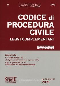Codice di procedura civile e leggi complementari. Con aggiornamento online.pdf