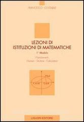 Lezioni di istituzioni matematiche. 1º modulo. Numeri, strutture, calcolatori.pdf