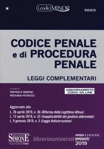 Codice penale e di procedura penale. Leggi complementari. Con aggiornamento online.pdf
