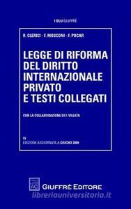 Legge di riforma del diritto internazionale privato e testi collegati retedem.it Image