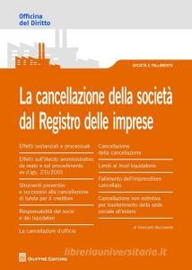 La cancellazione della società dal Registro delle imprese.pdf