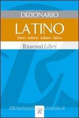 Dizionario latino. Latino-italiano, italiano-latino - 9788818013856 in  Dizionari bilingui e multilingui