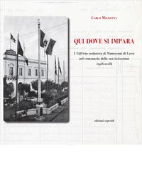 Qui dove si impara. L'istituto scolastico di Monteroni di Lecce nel centenario della sua istituzione (1918-2018) di Carlo Miglietta edito da Esperidi