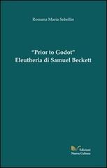 "Prior to Godot" di Rossana M. Sebellin edito da Nuova Cultura